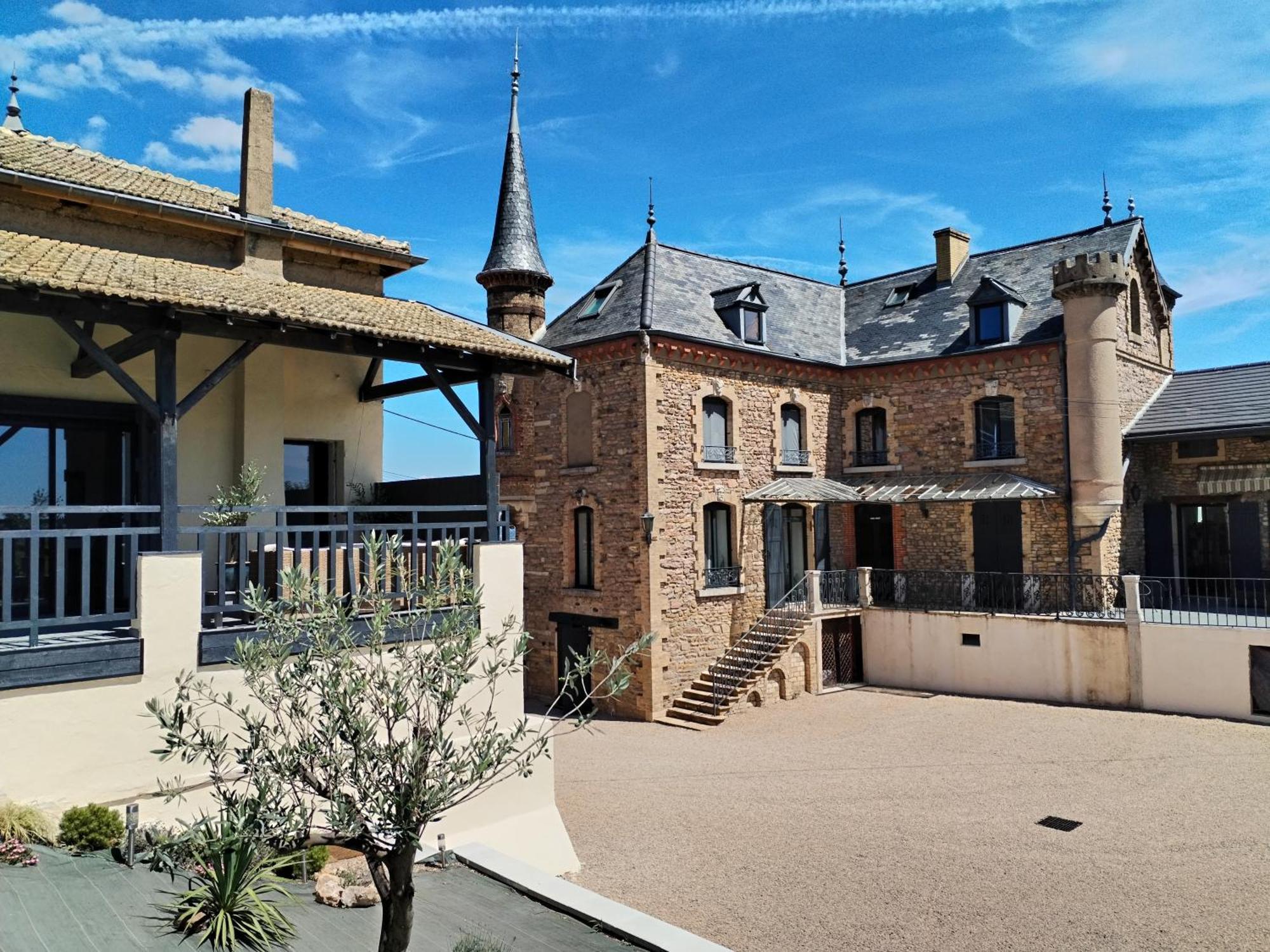 Le Petit Chateau De Sathonat - Horizon Paradis Saint-Amour-Bellevue Dış mekan fotoğraf